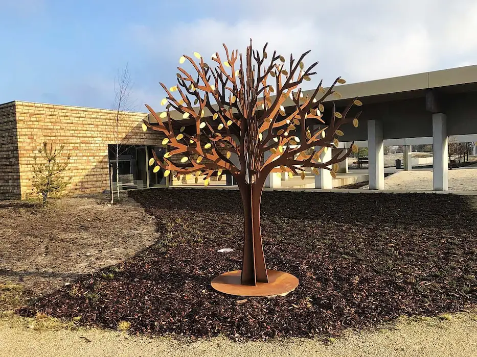 Gedenkboom 320 cm bij Crematorium Stuifduin in Lommel