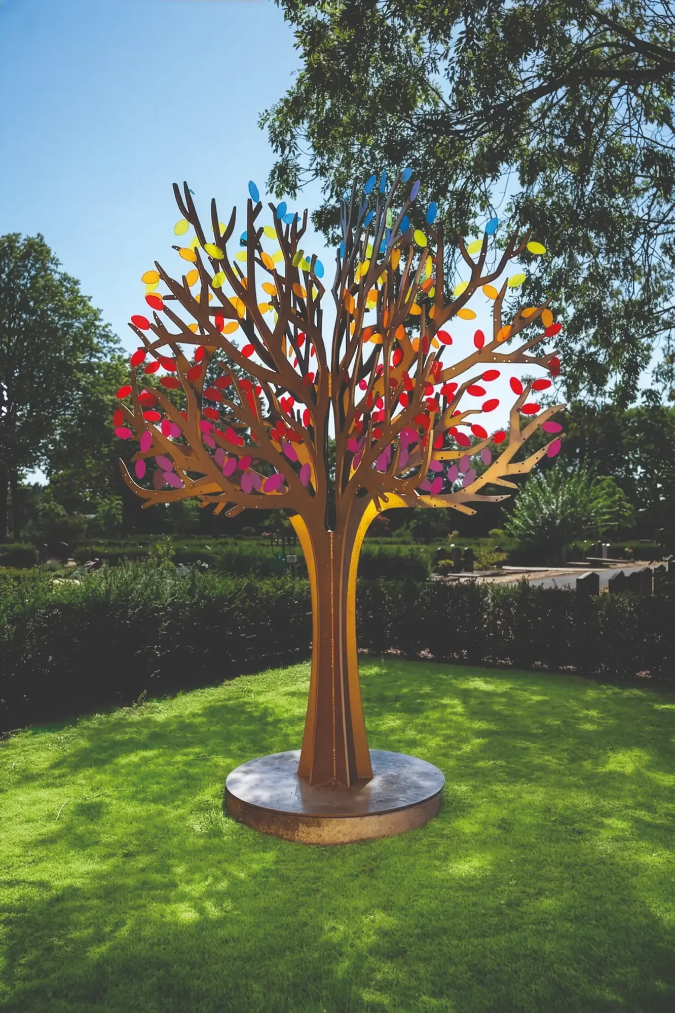 Kinderboom van 320 cm, gedenkmonument voor sterrenkinderen